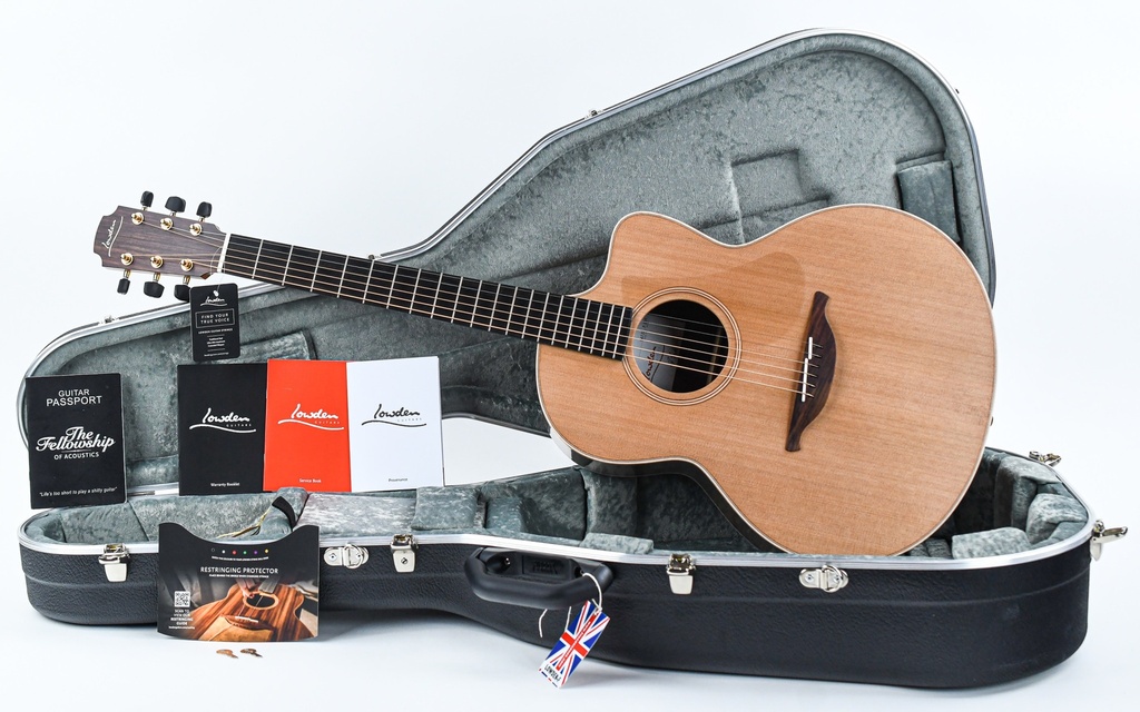Lowden F23C Walnut Cedar Cutaway The Fellowship of Acoustics